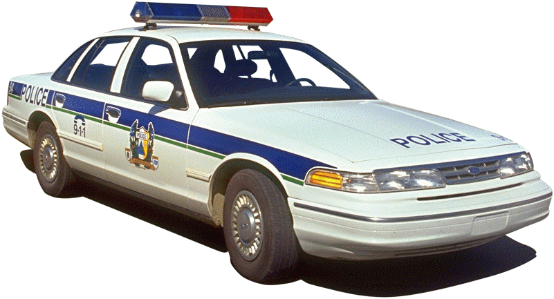 Ford Crown Victoria police car.gif (119625 bytes)